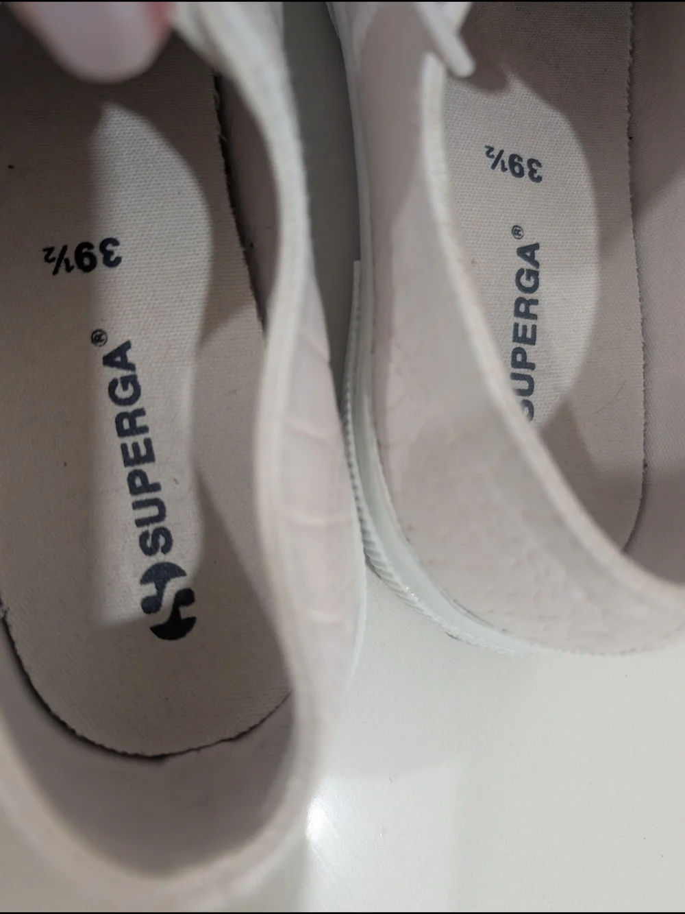 Superga Women’s Low-Top Sneakers in Pale Pink